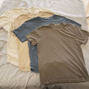 Set of 4 Buck Mason tee shirts